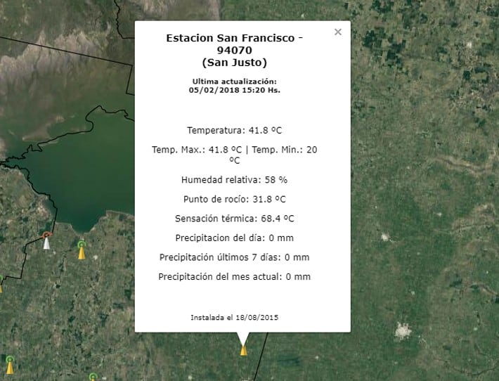 Estaciones meteorológicas