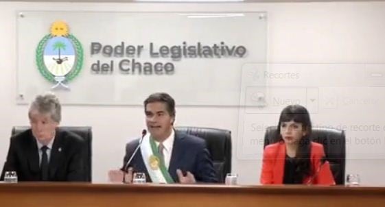 Tercer mandato de  Jorge Capitanich.