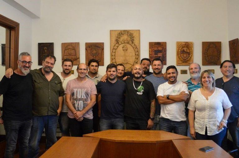 Reunión de delegados de ATE en Fabricaciones Militares (Prenta ATE)