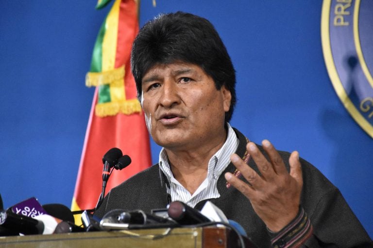 El presidente de Bolivia, Evo Morales. Crédito: DPA.