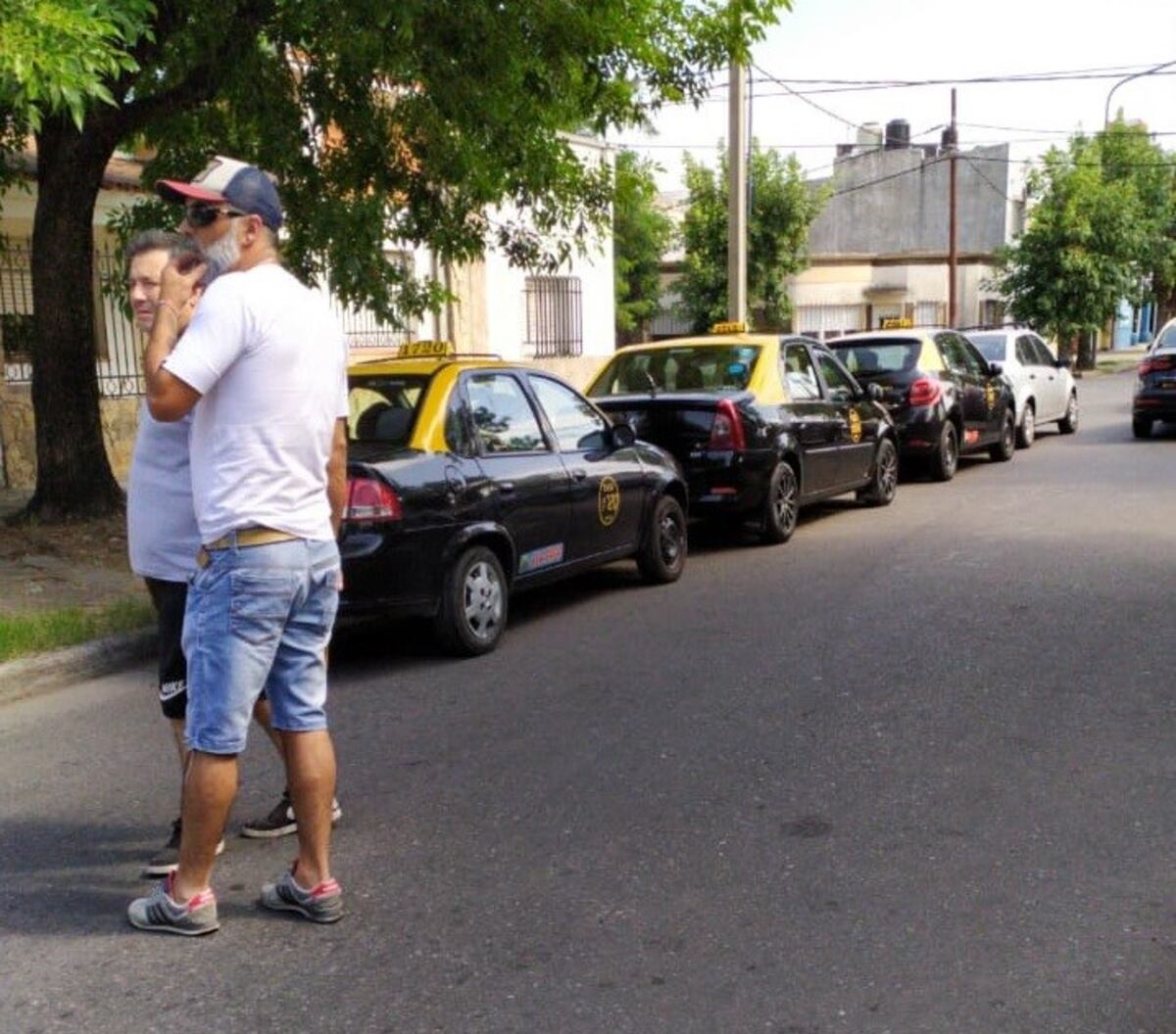 Tristeza y dolor en el último adiós al taxista Gerónimo Escobar