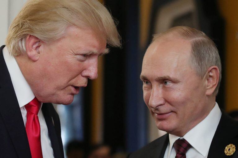 Donald Trump y Vladimir Putin