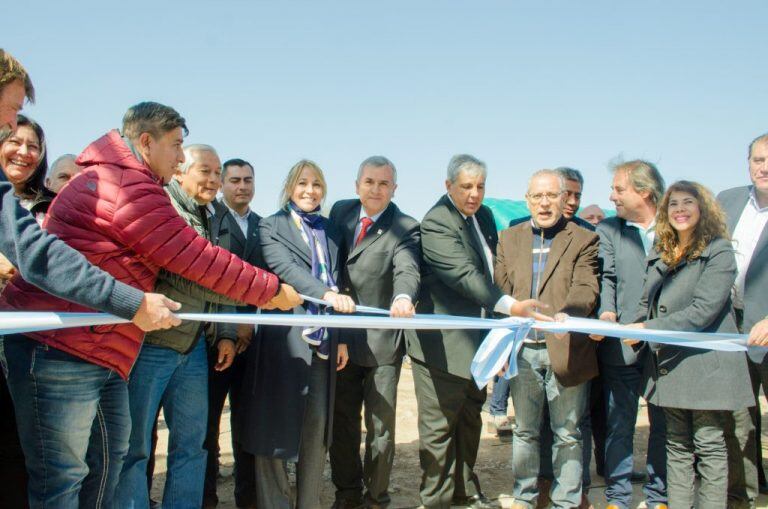 Inauguración de obras de infraestructura en el Parque Industrial en Perico