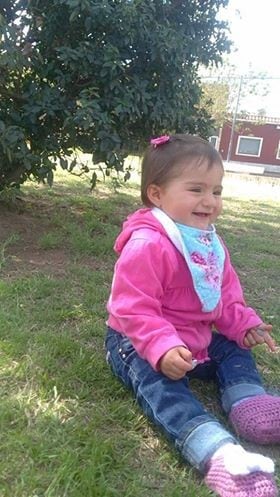 A Keren le robaron su DNI del bolso de la mamá. Ambas están en el Hospital de Niños.