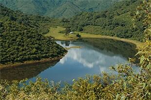 Imponente paisaje de Las Lagunas de Yala donde se realiza trekking