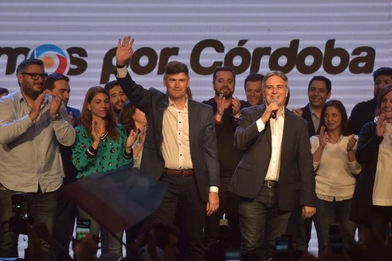 Martín Llaryora habló tras el triunfo de Hacemos por Córdoba.