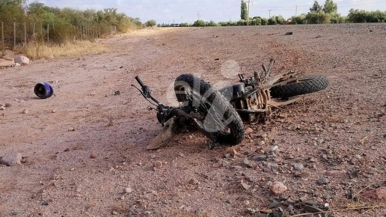 Finalmente el motociclista de 26 años que había chocado cartel vial en Vichigasta falleció.
Foto: El Independiente