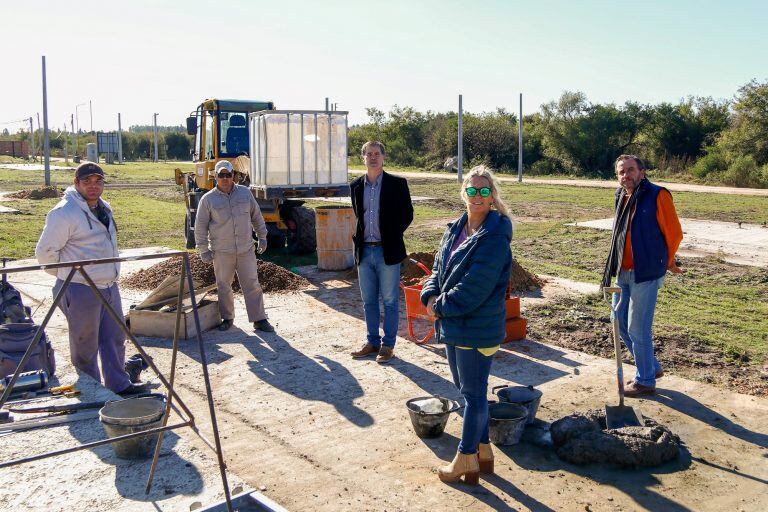 Obras de viviendas en Gualeguaychú - (foto archivo).
 