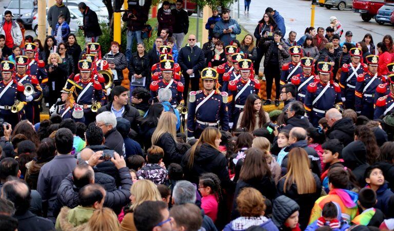 Presentación de la Fanfarria Militar del Alto Perú en Rio Grande