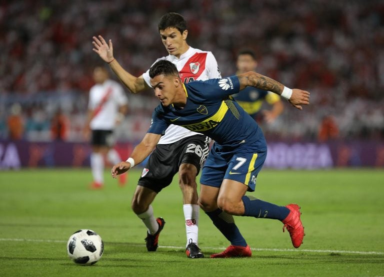 Las mejores fotos de la "Superfinal" ganada por River. Foto: EFE.