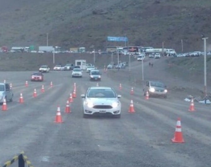 Operativa Papa Francisco en el Paso Cristo  Redentor.