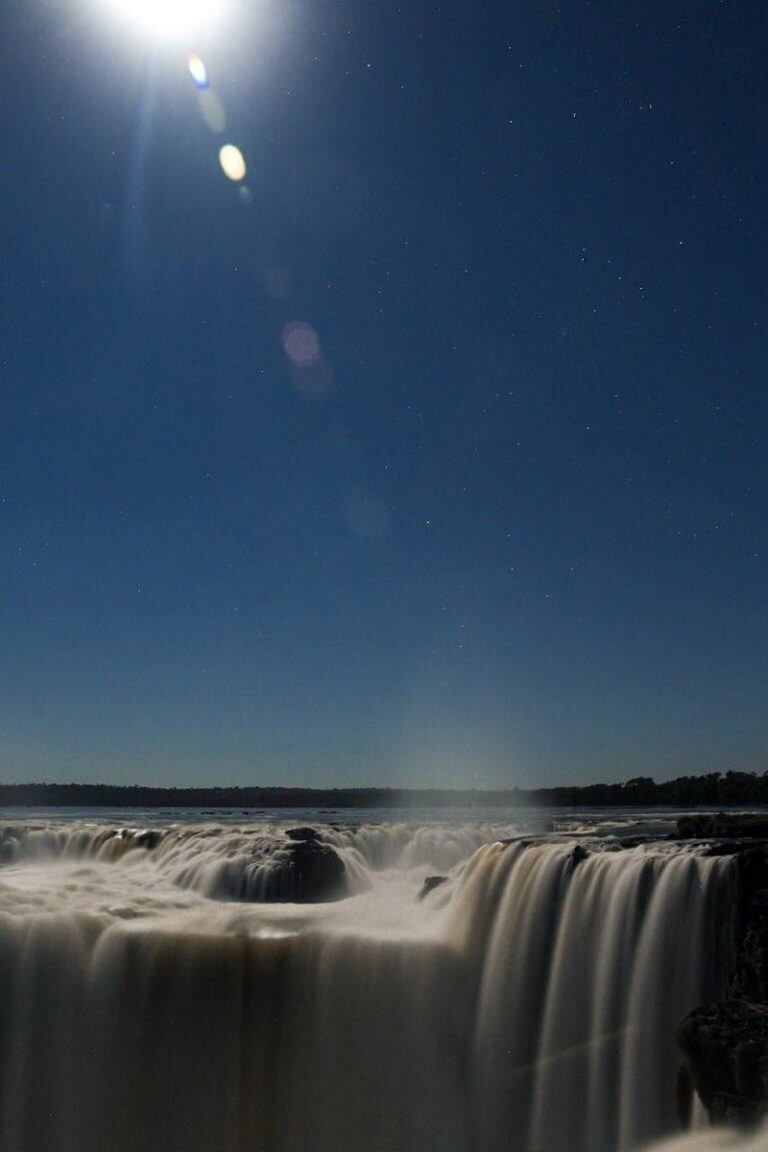 Las Cataratas del Iguazú durante esta temporada invernal.