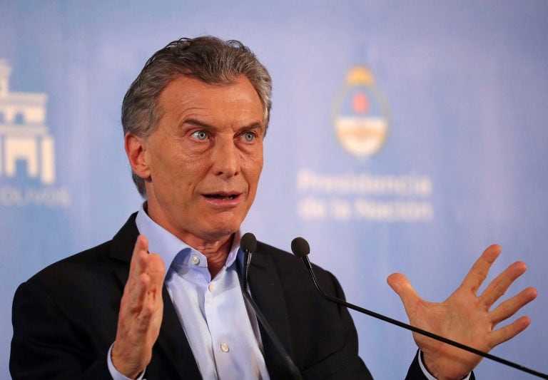 Macri anunció las novedades del Presupuesto 2019 en conferencia de prensa. (Foto: REUTER)