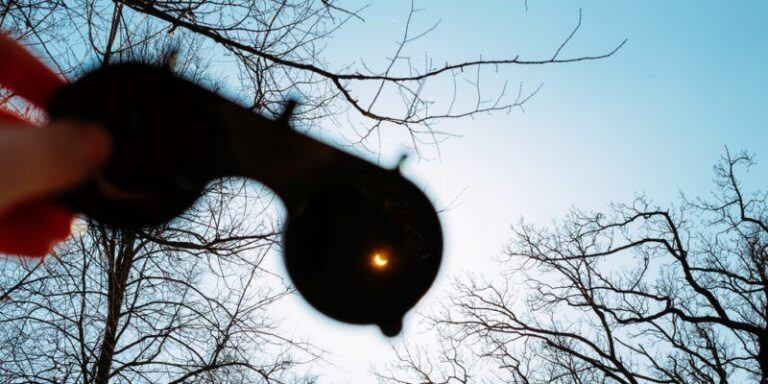 Eclipse solar en San Luis.