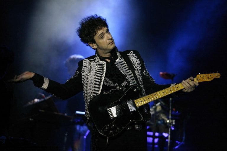 Gustavo Cerati en su presentación en el Gran Rex (REUTER).