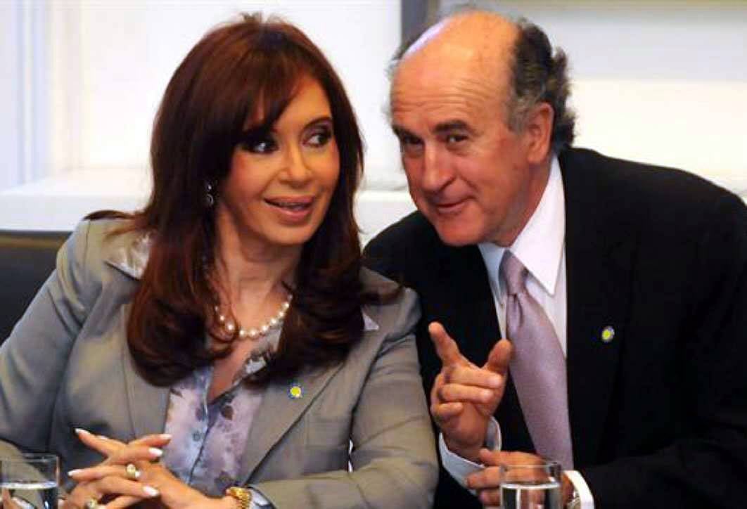 Cristina Kirchner y Oscar Parrilli.