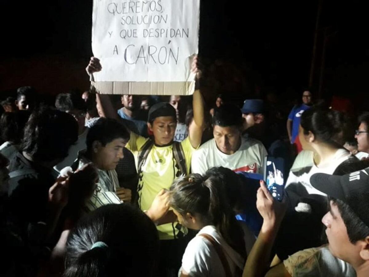 Cafayate: un funcionario atropelló a un manifestante durante una protesta por las inundaciones