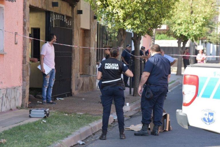 La mujer fue apuñalada. Foto: Diario de la República.