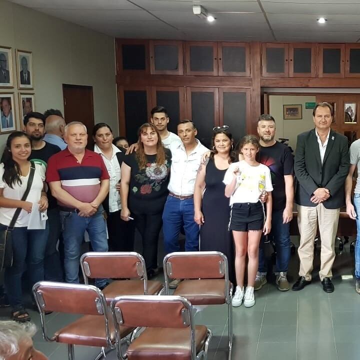 Entrega de viviendas del plan PRO.MU.VI