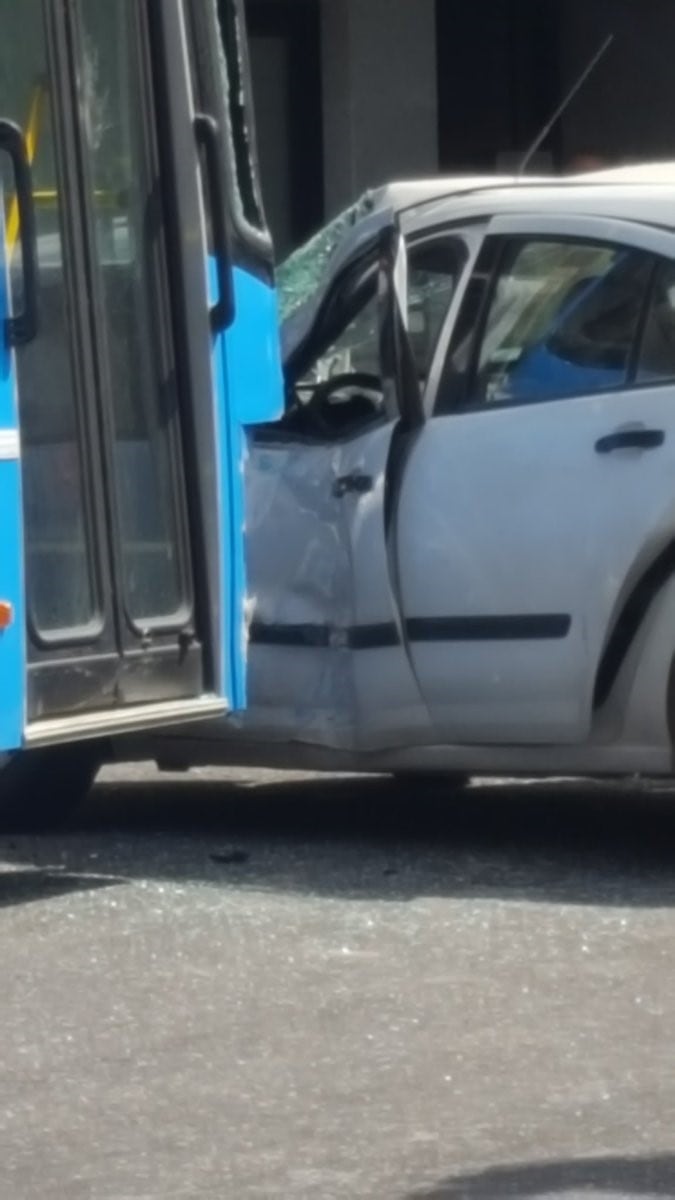 El accidente se produjo en Corientes y Viamonte.