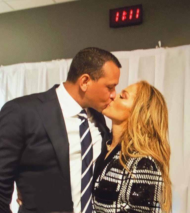 Jennifer Lopez y Alex Rodriguez (Foto: Instagram)