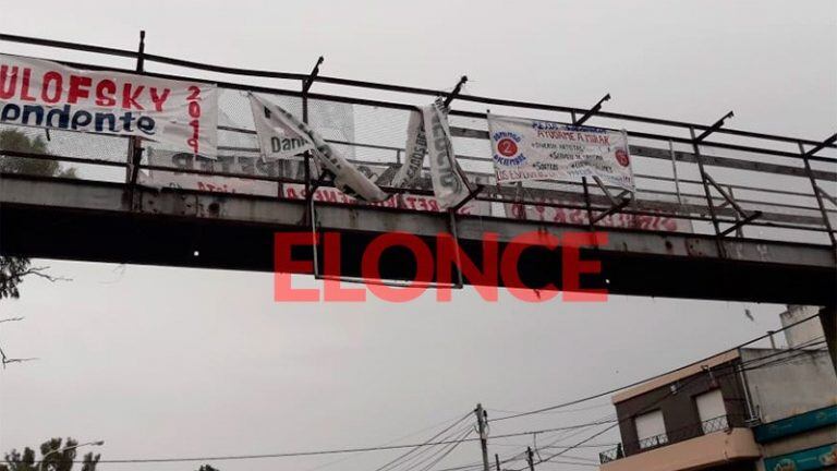 Puente del que se tiró el joven de 18 años. Foto: El Once.