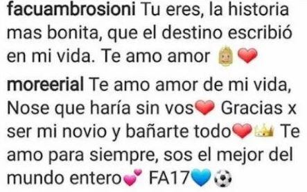 El insólito agradecimiento de Morena Rial a su novio