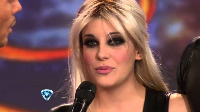 Charlotte Caniggia en su participación en el Bailando 2012. (captura)