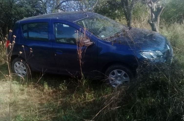 Auto narco abandonado