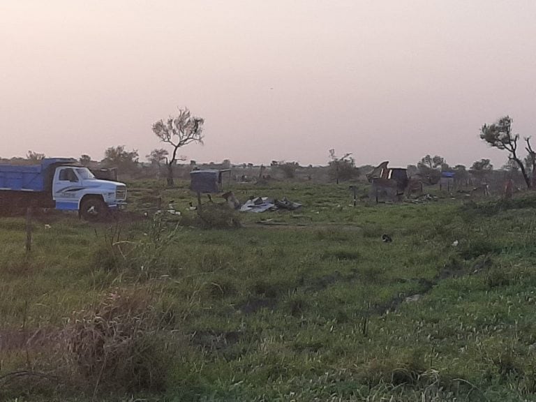 Se ejecutó operativo policial para el desalojo de terrenos usurpados. (Vía Resistencia).