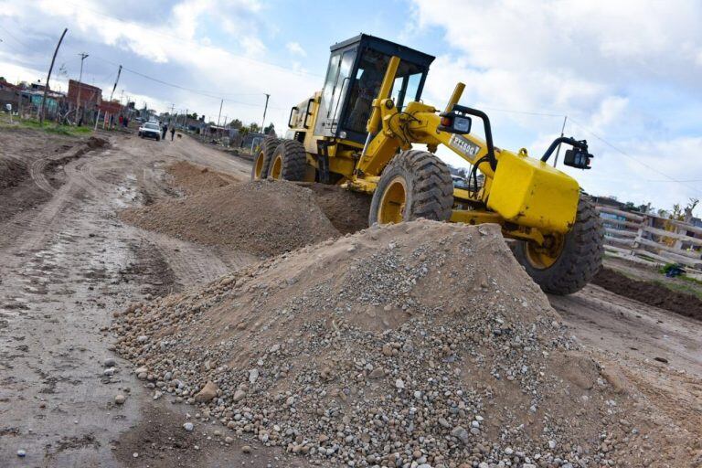 Realizan tareas de refacción en Viedma (web).