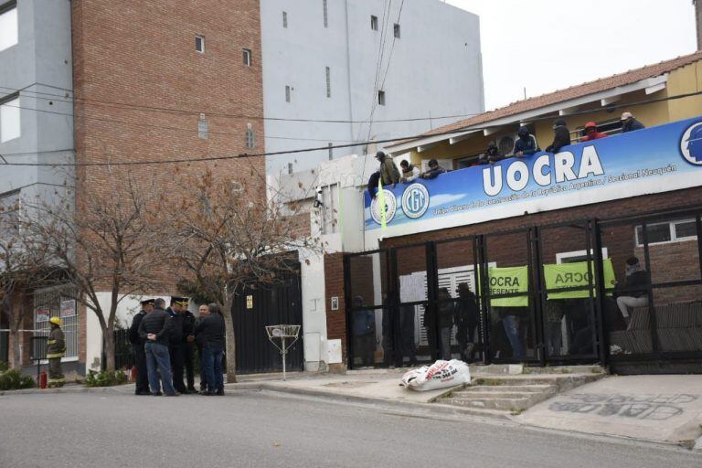 Sede de la Uocra en Neuquén (web).