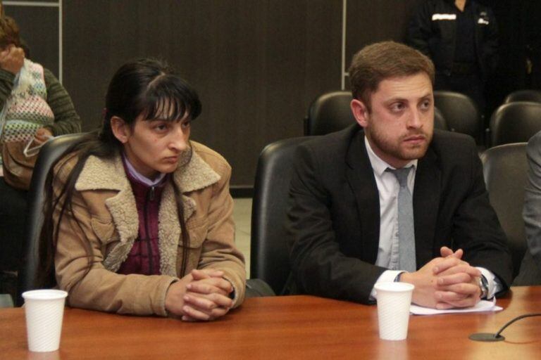 Liliana Luchessi durante el juicio. Foto: El Diario de la República,