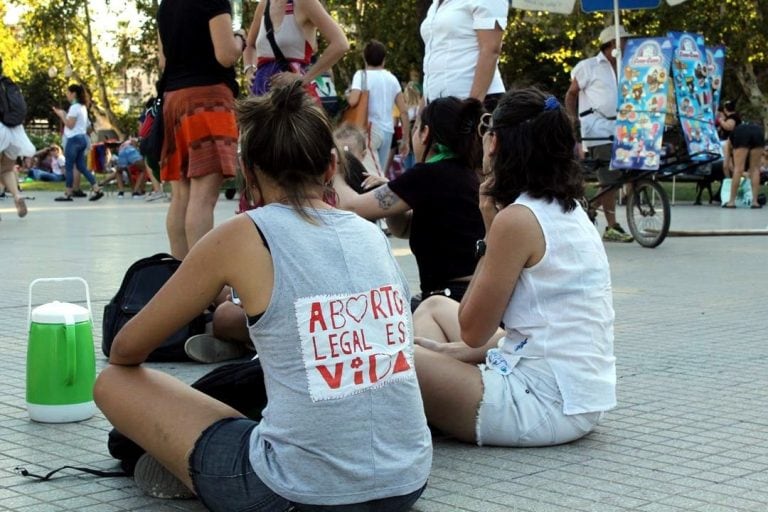 Pañuelazo en Rosario.