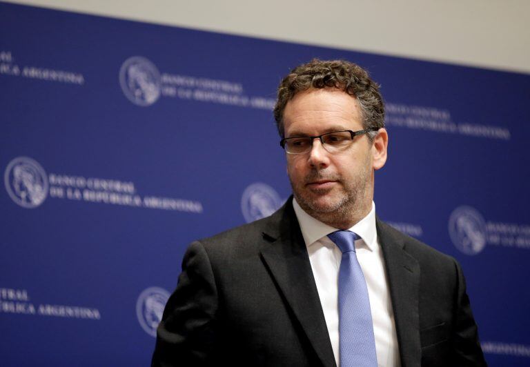 Guido Sandleris presentó su renuncia al Banco Central. (REUTERS)