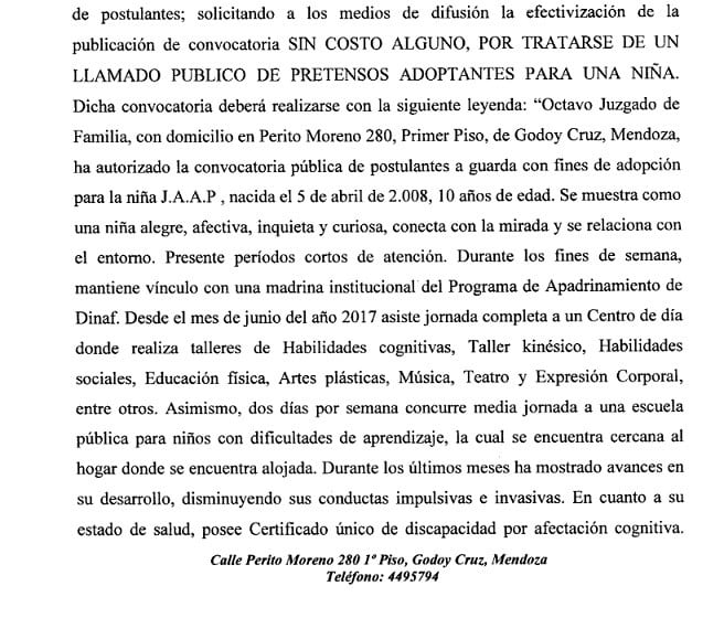 Documento oficial