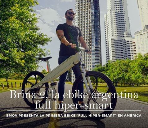 Brina 2 es argentina y promete revolucionar el mercado mundial de bicicletas eléctricas