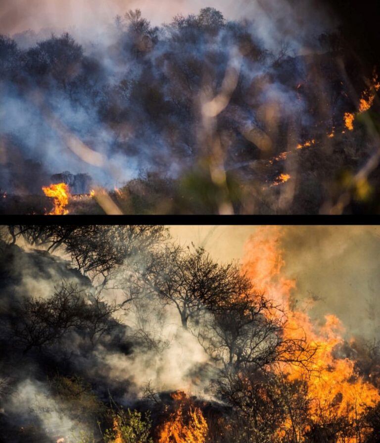 Controlaron el incendio en TierrAlta