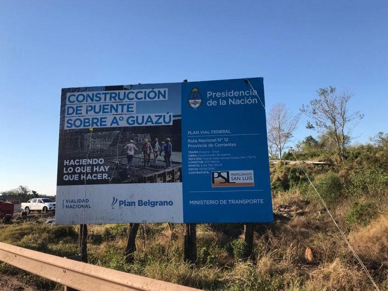 Puente Santa Rosa 31 de julio de 2019 (Crédito: Julián Colombano).