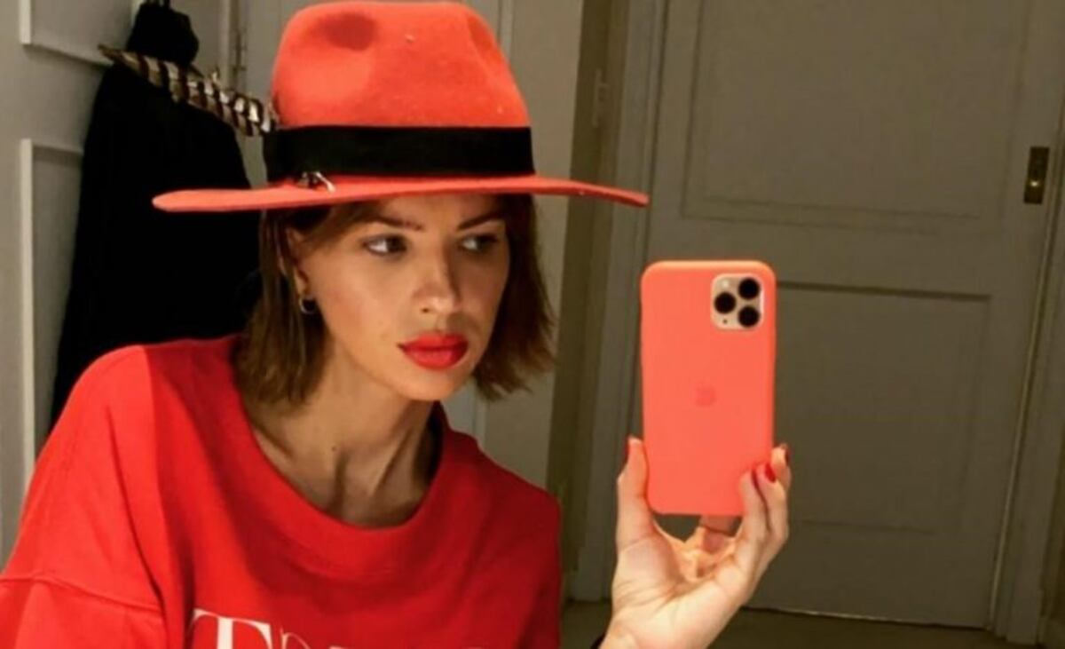 La China Suárez compartió un video mostrando su beboteo frente a espejo