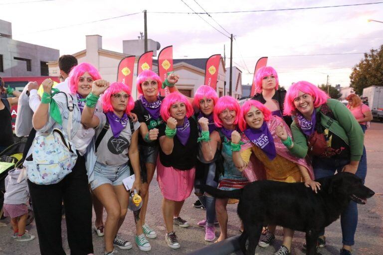 Acto por el Día Internacional de la Mujer en Tres Arroyos