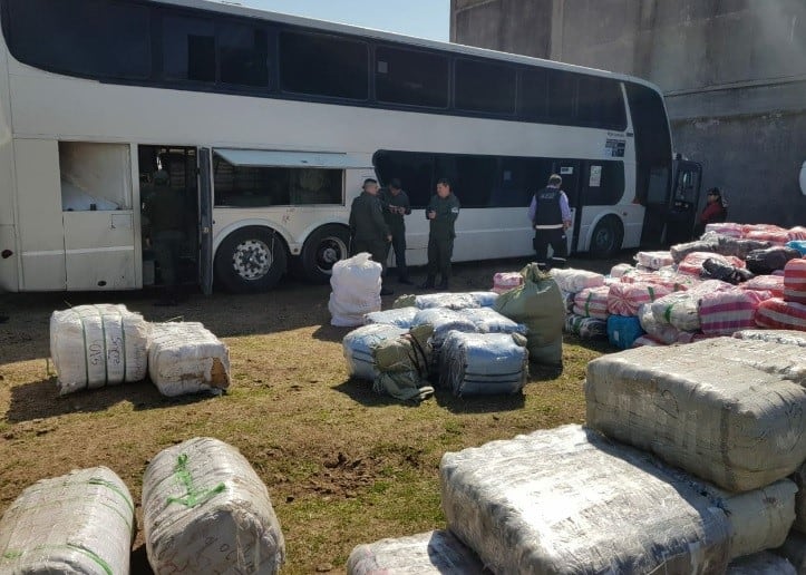 Millonario secuestro de mercadería ilegal en la ruta