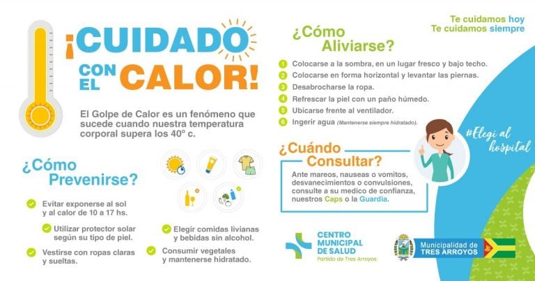 Prevención contra los golpes de calor