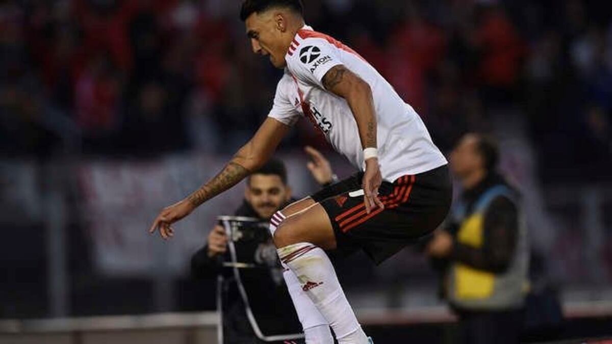 Un encendido Matías Suárez fue la figura en la goleada de River