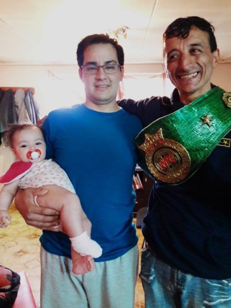 El boxeador fueguino Vásquez