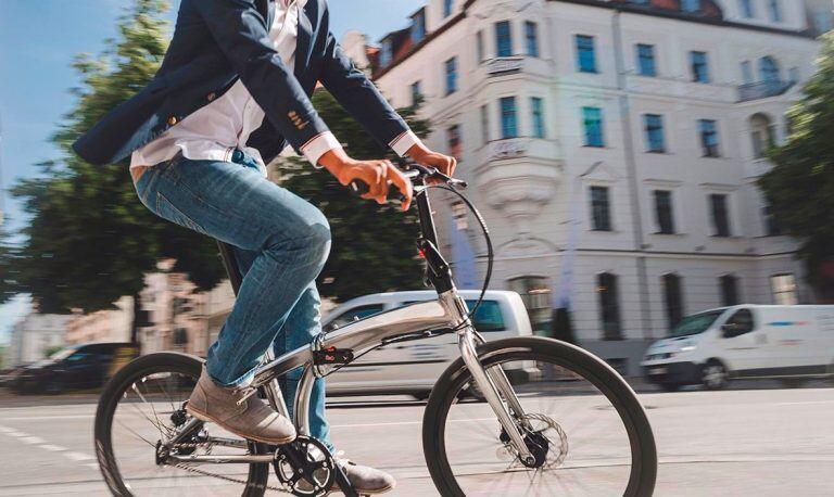 Se podrán llevar bicicletas plegables en el colectivo