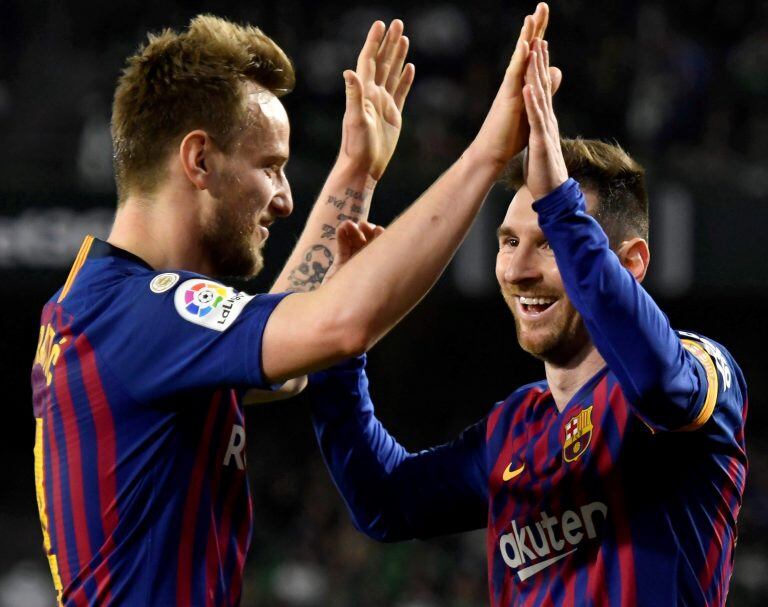 Rakitic es compañero de Messi desde 2014 (Web).