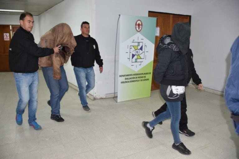 Los hermanos acusados de asesinar a Camargo. Foto: El Diario de la República.