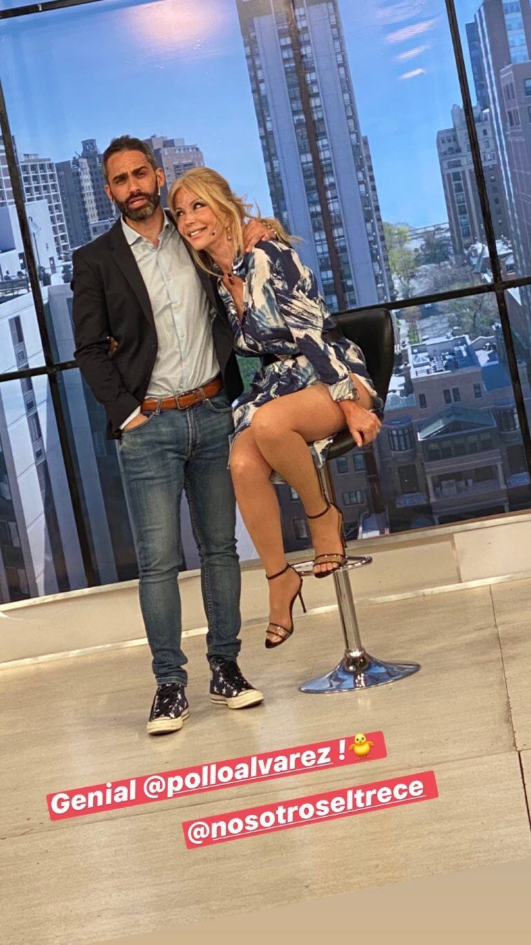 Graciela Alfano fue invitada a Nosotros a la Mañana (El Trece) y habló de todo con el Pollo Álvarez (Foto: Instagram/ @inconoalfano)