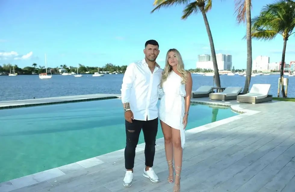 Kun Agüero habló sobre los rumores de embarazo de su novia 